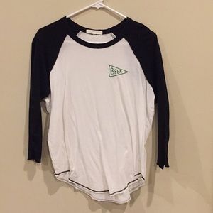 Beer Baseball Tee